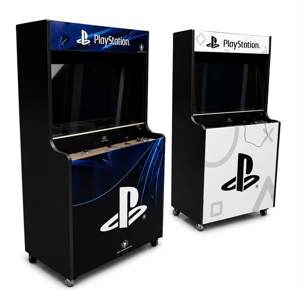 Custom PlayStation arcade cabinets